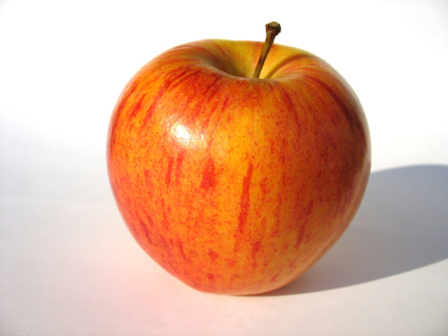 Bild på äpple